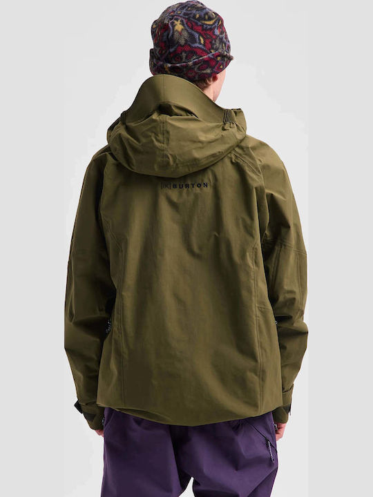 Burton Ak Cyclic 3076310E7N Herren Gore-Tex Ski- und Snowboardjacke Grün