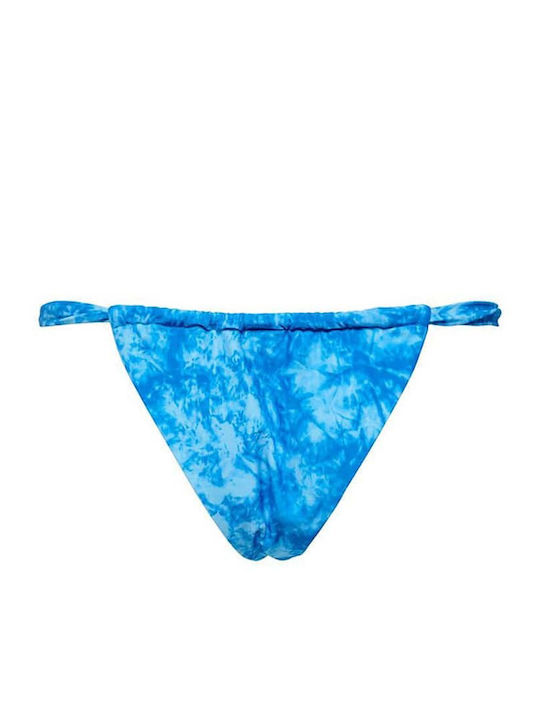 Only Bikini Bottoms with Laces 18-4252 Tcx Blue Aster