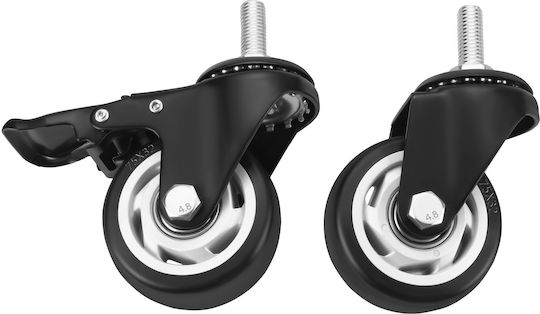 Kraft & Dele KD3640 Räder mit Bremse 4 Stück
