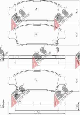 Discuri de Frână Toyota Avensis Verso 01 Spate 23646.16.5