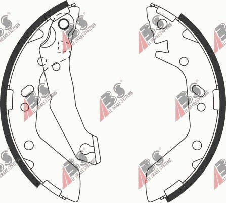 Brake Shoes Hyundai Accent 00-02 5830525a00