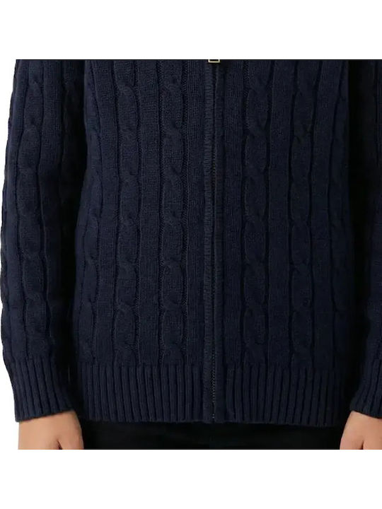 Kids Knitted Blue Cardigan
