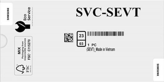 Samsung Lcd Display Module Galaxy Watch6 Classic 43mm W O Frame Bt Lte Version Black Gh82-31755a