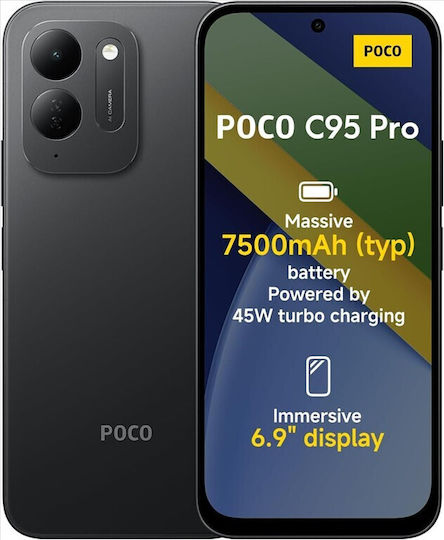 Poco C95 Pro Dual SIM (6GB/128GB) Black
