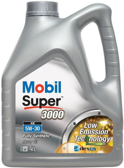 Mobil Super 3000 XE Synthetisch,Polyester/Cotton/Leather Autopflegeöl 5W-30 4Es