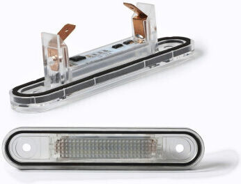 Led License Plate Light Set Compatible Mercedes E-class W124 W201 W202 Smartic Model Sma-000479
