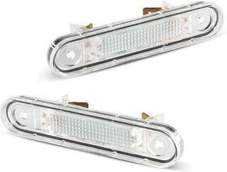 Led License Plate Light Set Compatible Mercedes E-class W124 W201 W202 Smartic Model Sma-000479