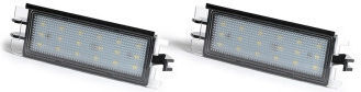 Led License Plate Light Compatible Dacia Sandero I 2008–2012 Dacia Logan I 2004–2013 Smartic Model Sma-000380