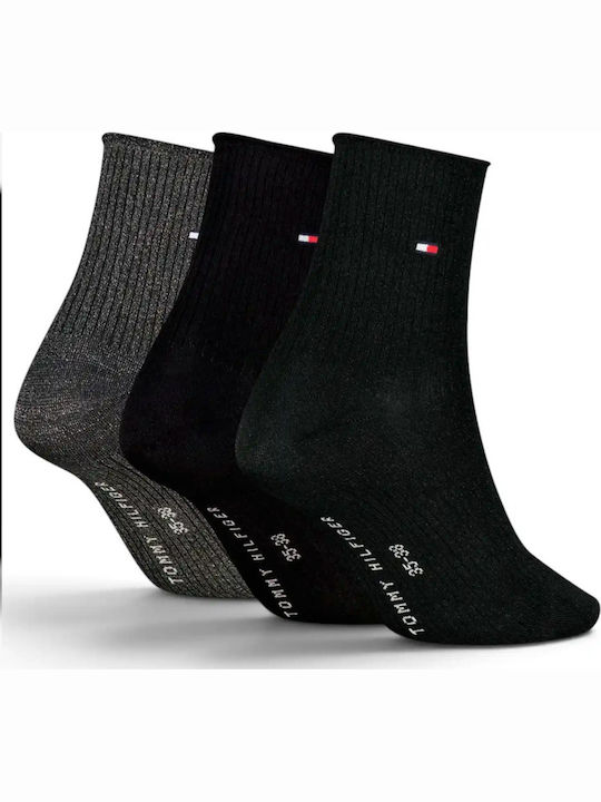 Tommy Hilfiger Women's Socks Black 3-Pack Tommy Hilfiger Women's Socks Black 3-Pack