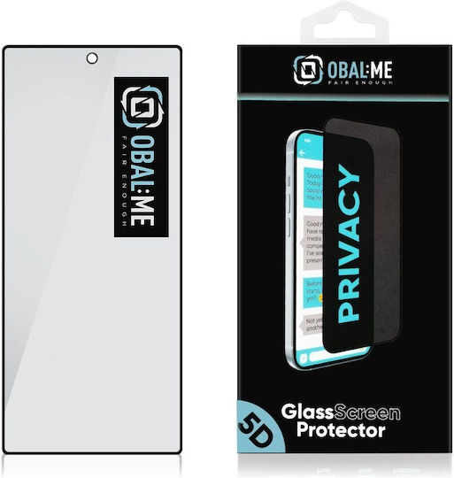 Obal:me Privacy 5d Glass Screen Protector Samsung Galaxy Z Fold 8 Ultra Black 57983131641