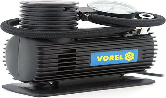 Vorel Τρόμπα Αυτοκινήτου 250PSI με Καλώδιο Αναπτήρα 12V