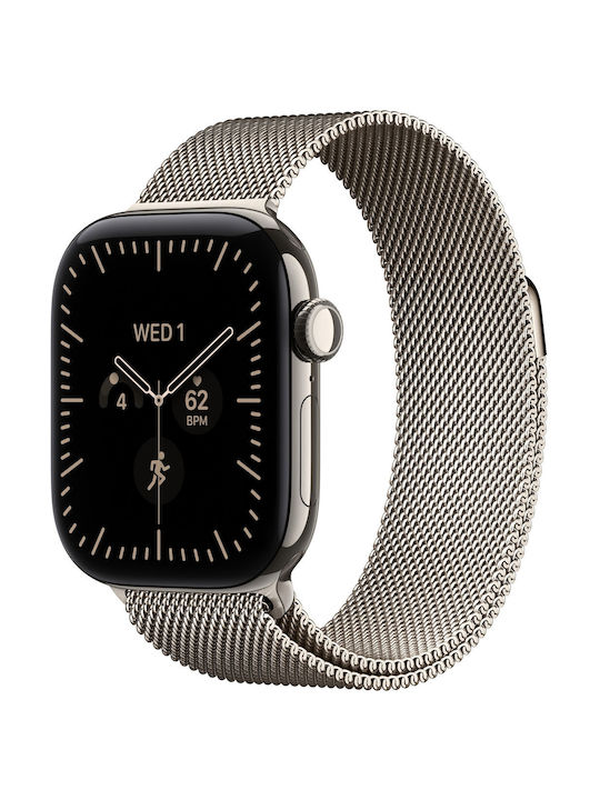 Apple 42mm Natural Milanese Loop Mjnl4zm/a Apple 42mm Natural Milanese Loop Mjnl4zm/a