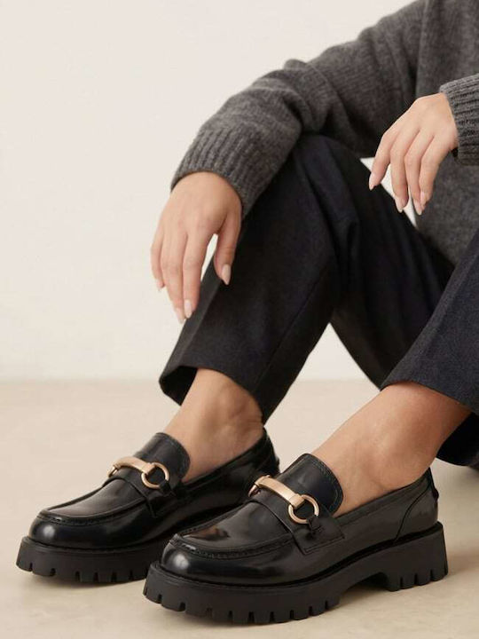 Γυναικεία Loafers σε Μαύρο Χρώμα