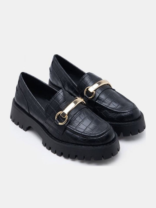 Women's Loafers in Black Colour