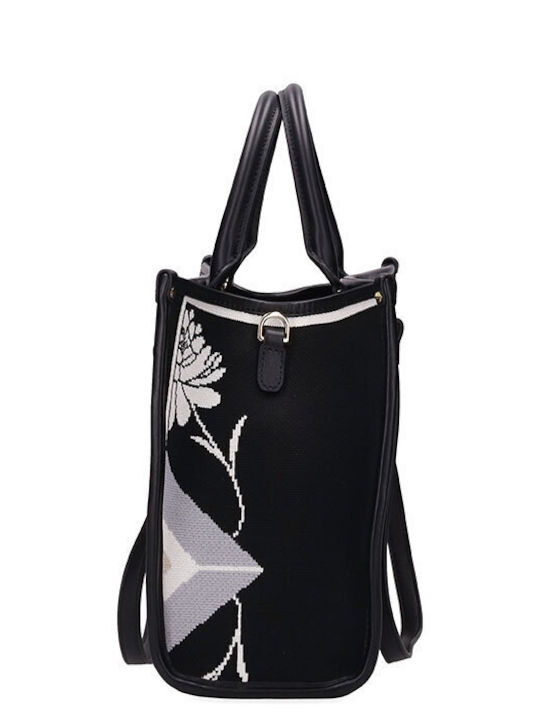 Leather Women's Black Tote Bag