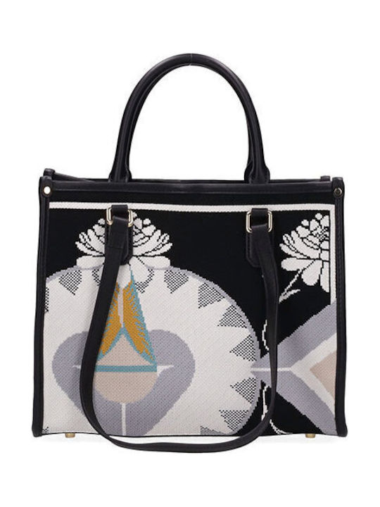 Leather Women's Black Tote Bag