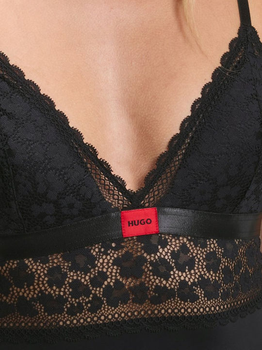 Savana Lace Bodysuit Women Hugo Black 50570667-001