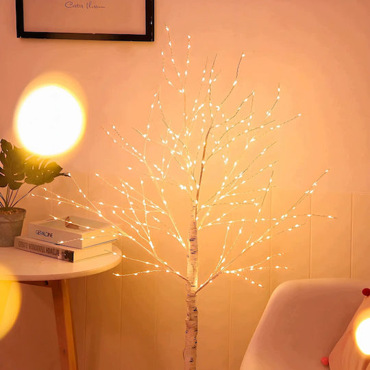 Illuminated Christmas Decorative Plastic Tree 150 cm