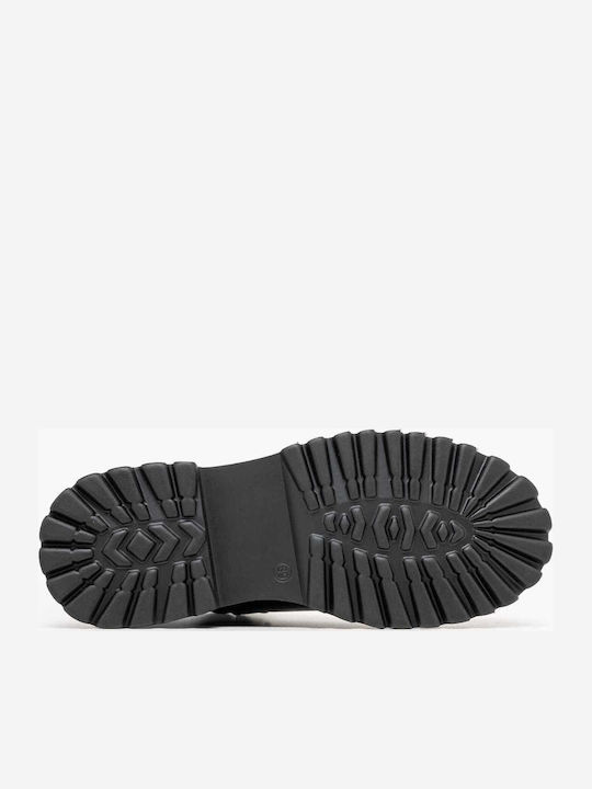 Any.mode Damen Stiefeletten Schwarz