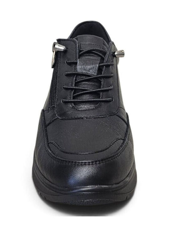 Women's Black Sneakers 260102-1-Black