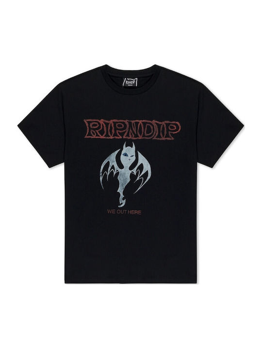 Rip N Dip Phantom T-shirt Black RNDFALL26129