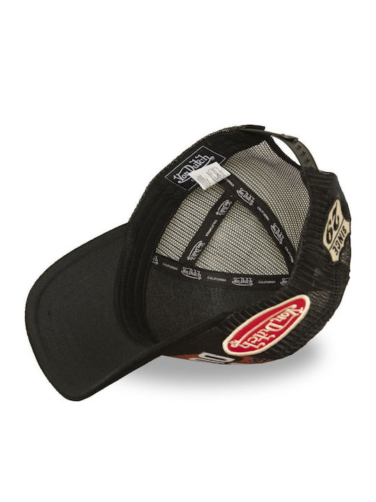 Шапка тип Trucker – Pin-up серия № 1 Rider Edition, черна
