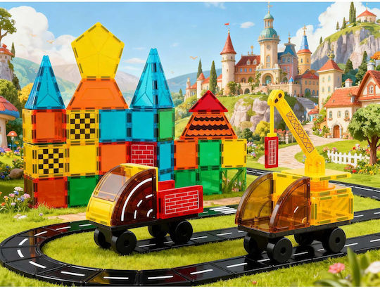 Magnetic Construction Toy for Children Aged 3+