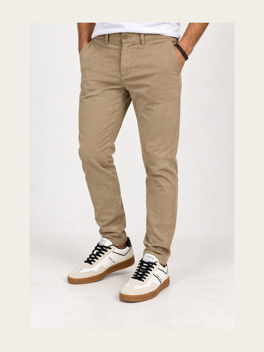 Herren Chinohose Regular Fit Beige