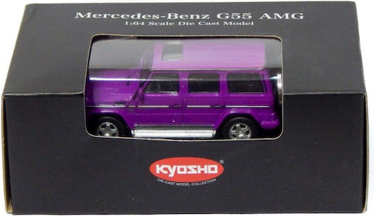 Mercedes Benz Amg G55 Violet Model Car 1:64 Kyosho