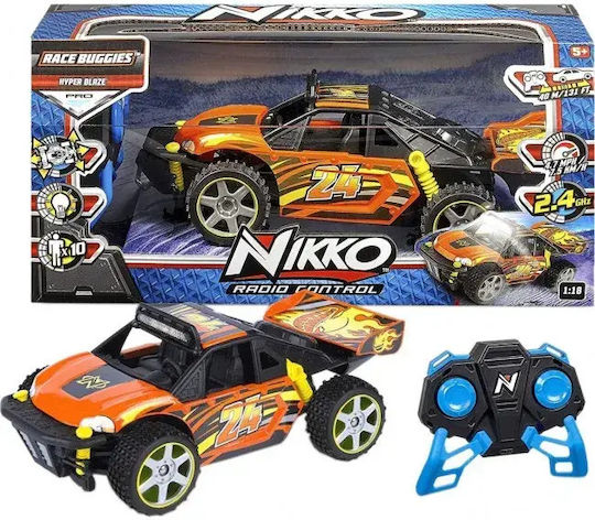 Nikko Race Buggies 2.4GHz Hyper Blaze Mașină Teleghidată Portocalie