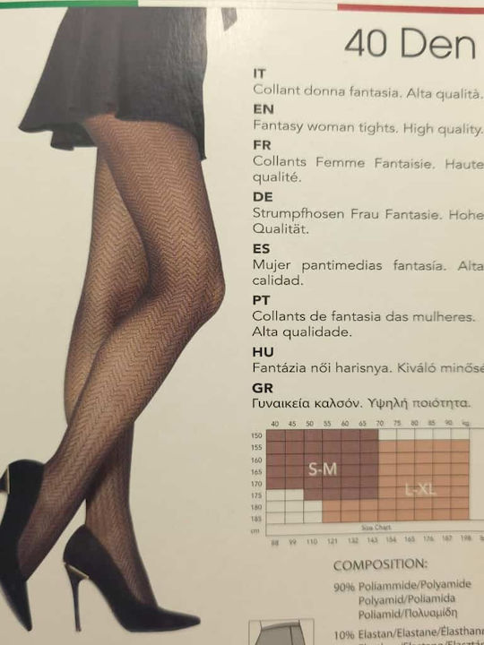 Veradea Sexy Strumpfhosen Schwarz