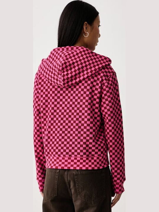 Short Women's Athletic Jacket Pink