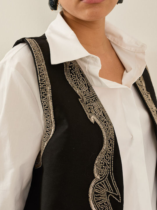 Women's Black Vest