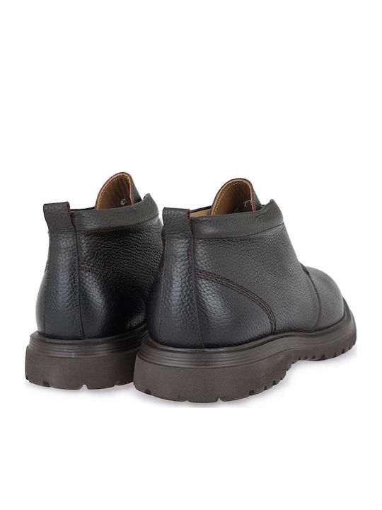 Leather Men's Brown Boots