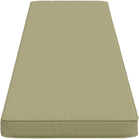 vidaXL Green Garden Bench Cushion 2 pcs 200x40 cm