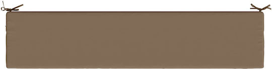 vidaXL Μαξιλάρι για Παγκάκι Κήπου Soest Taupe 2τμχ 170x40εκ.