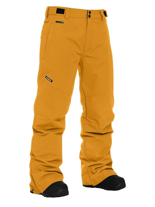 Horsefeathers OM336B Ανδρικό Παντελόνι Σκι & Snowboard Κίτρινο