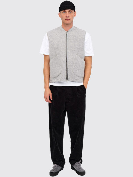 Akrobin Boiled Men's Grey Cardigan