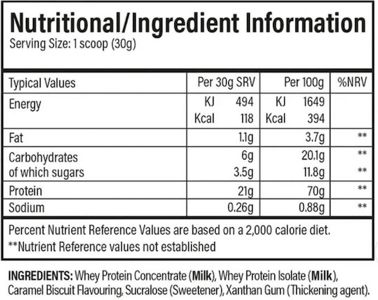 Performance Whey Protein With Vanilla Ice Cream Milkshake Flavor 2kg