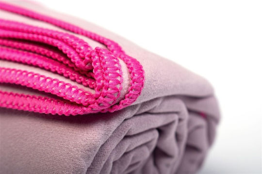 Dimcol Microfiber Face Towel 200gr/m² Fuchsia 80x50cm