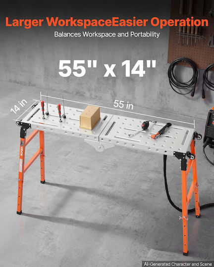 Vevor 500kg Load Capacity Welding Table HJGZTEHYZDS1XFUPL001V0