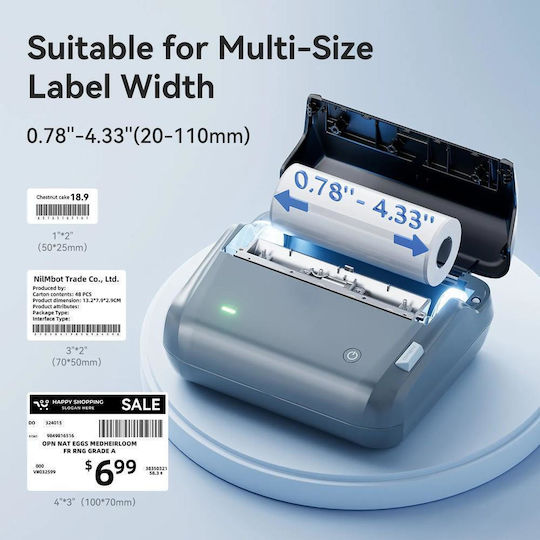 Niimbot Принтер за етикети Bluetooth 203 dpi