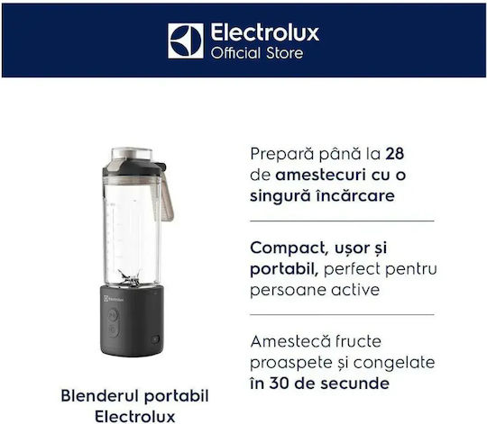 Electrolux Blender cu Cană din Plastic de 700 ml Gri E4BP1-2CG