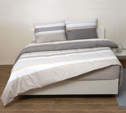 Anna Riska Semi-Double Fitted Bed Sheet Set 120x200+25cm Hunter Beige (3 Pieces) Anna Riska Semi-Double Fitted Bed Sheet Set 120x200+25cm Hunter Beige (3 Pieces)