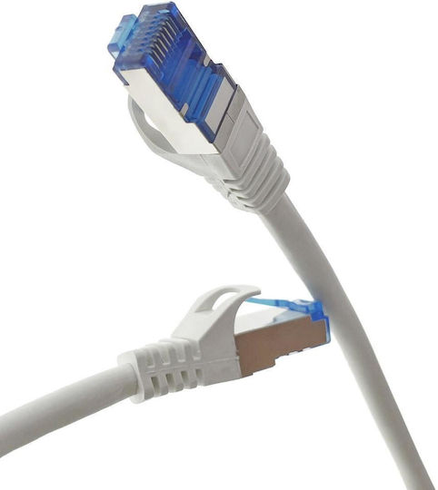 Lanberg S/FTP Cat.6a Gigabit Network Cable Ethernet 20m White
