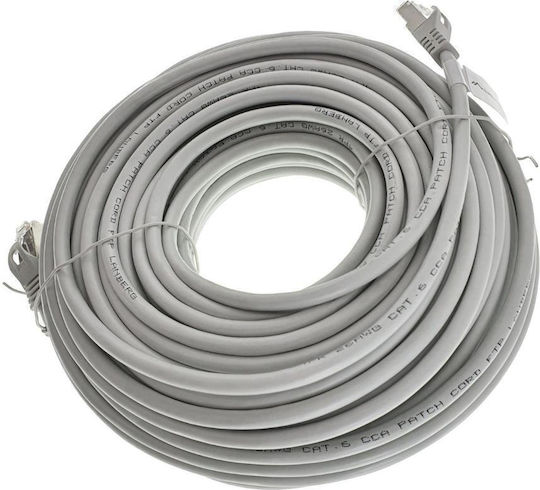 Lanberg F/FTP Cat.6 Ethernet Network Cable 30m Gray