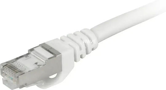 Sharkoon S/FTP Cat.7a Ethernet Network Cable 0.5m White