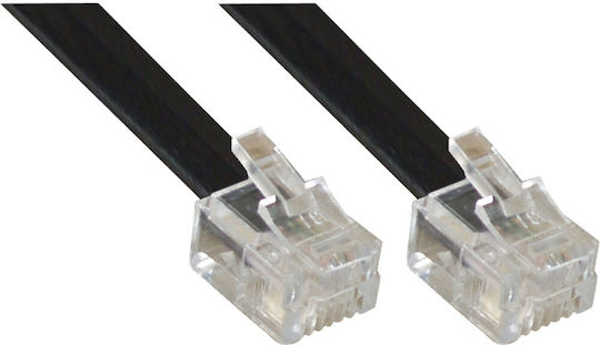 InLine U/UTP Ethernet-Netzwerkkabel 15 m Schwarz