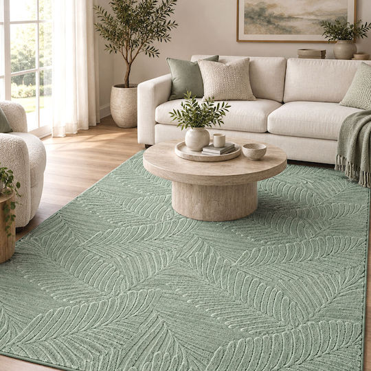 Chios Hellas Φύλλα 160x230cm Αντιολισθητικό Mint Chios Hellas Φύλλα 160x230cm Αντιολισθητικό Mint
