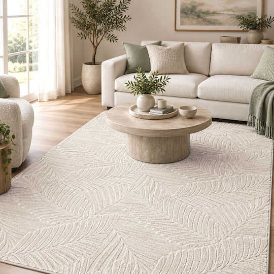 Chios Hellas Φύλλα 160x230cm Αντιολισθητικό Beige Chios Hellas Φύλλα 160x230cm Αντιολισθητικό Beige